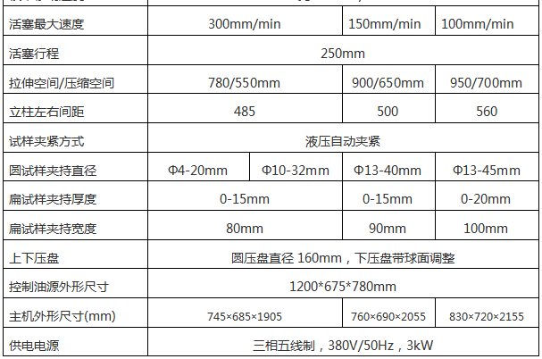 300KN/30噸電液式萬能試驗機